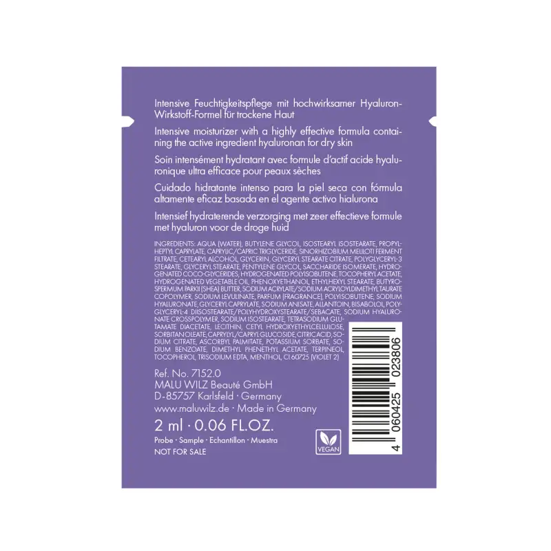 HYALURONIC ACTIVE+ CREAM RICH SACHET 2ML | SAMPLE HYALURONIC ACTIVE+ CREAM RICH