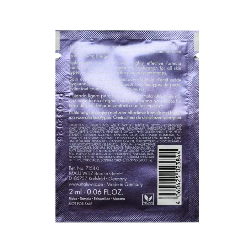 HYALURONIC ACTIVE+ EYE CREAM SACHET 2ML | SAMPLE HYALURONIC ACTIVE+ EYE CREAM