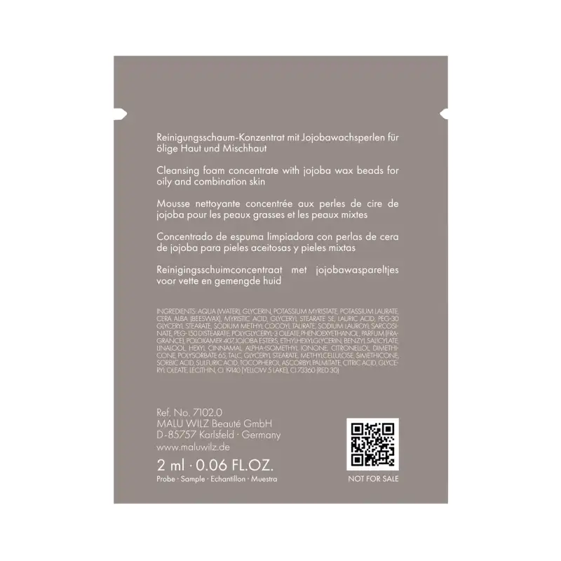 GENTLE CLEANSING FOAM SACHET 2ML | SAMPLE GENTLE CLEANSING FOAM