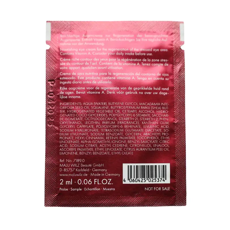 EYE CONTROL CREAM SACHET 2ML | SAMPLE EYE CONTROL CREAM