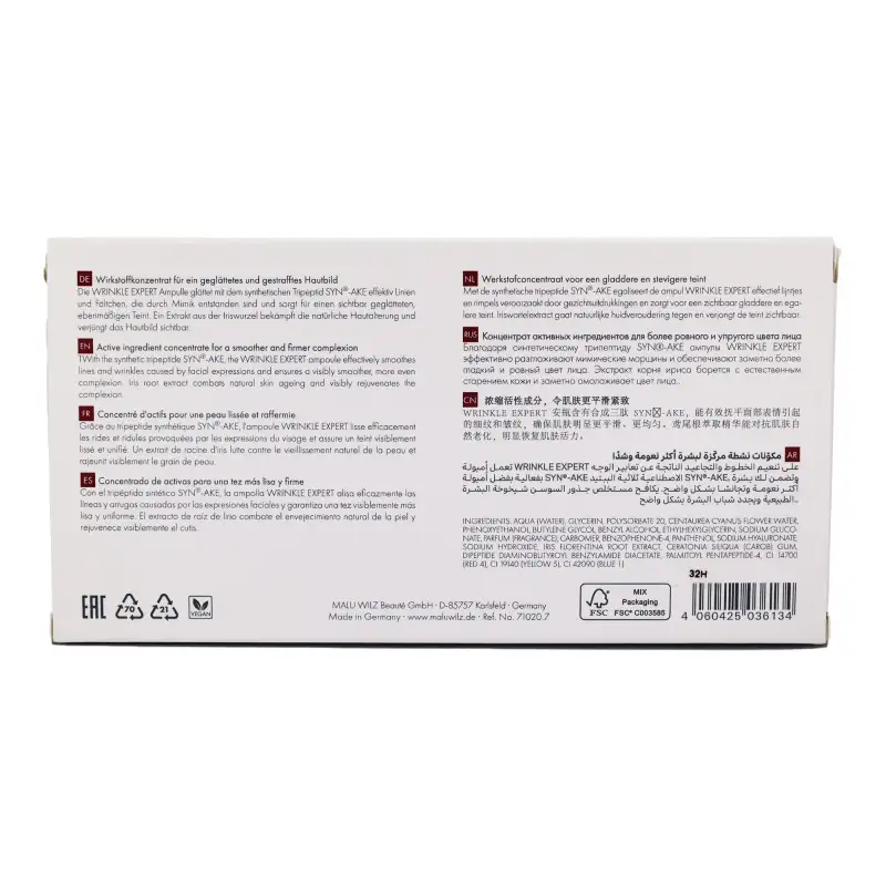 WRINKLE EXPERT AMPULLE 7x2ml | AMPOULE WRINKLE EXPERT 7 x 2 ML