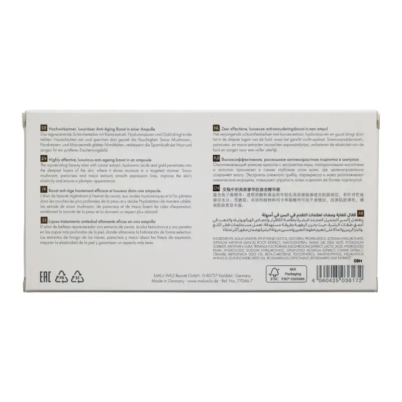 CAVIAR GOLD AMPULLE 7x2ml | AMPOULE CAVIAR GOLD 7 x 2 ML