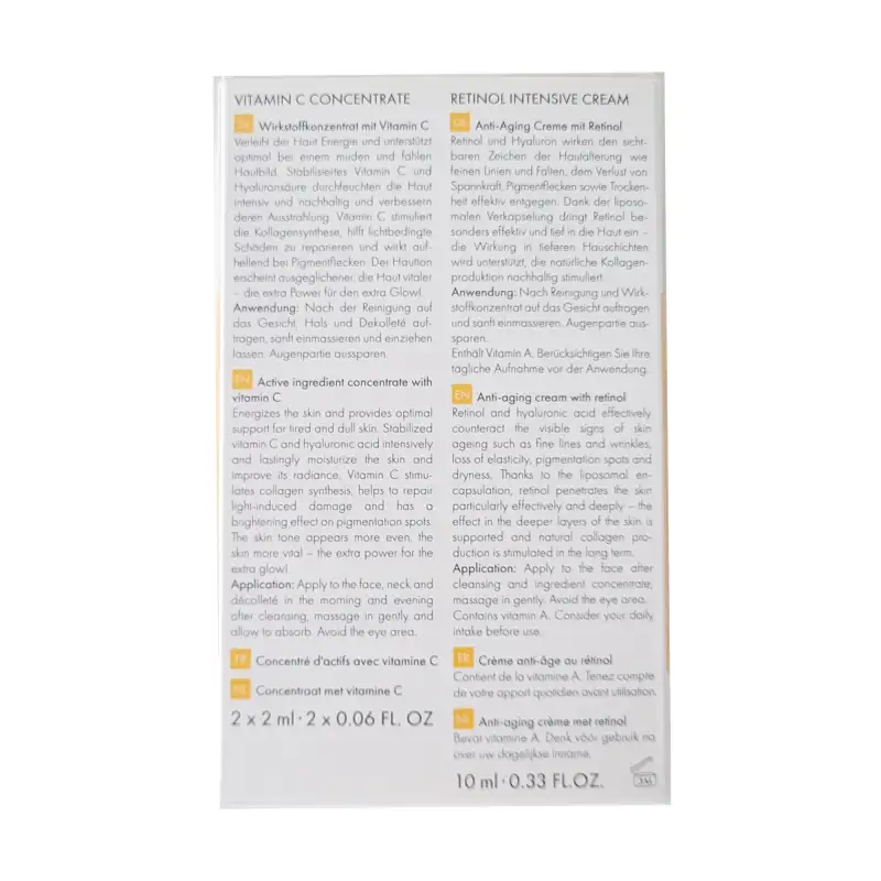 RETINOL & VITAMIN C ACTIVE+ SET | RETINOL & VITAMIN C ACTIVE+ SET