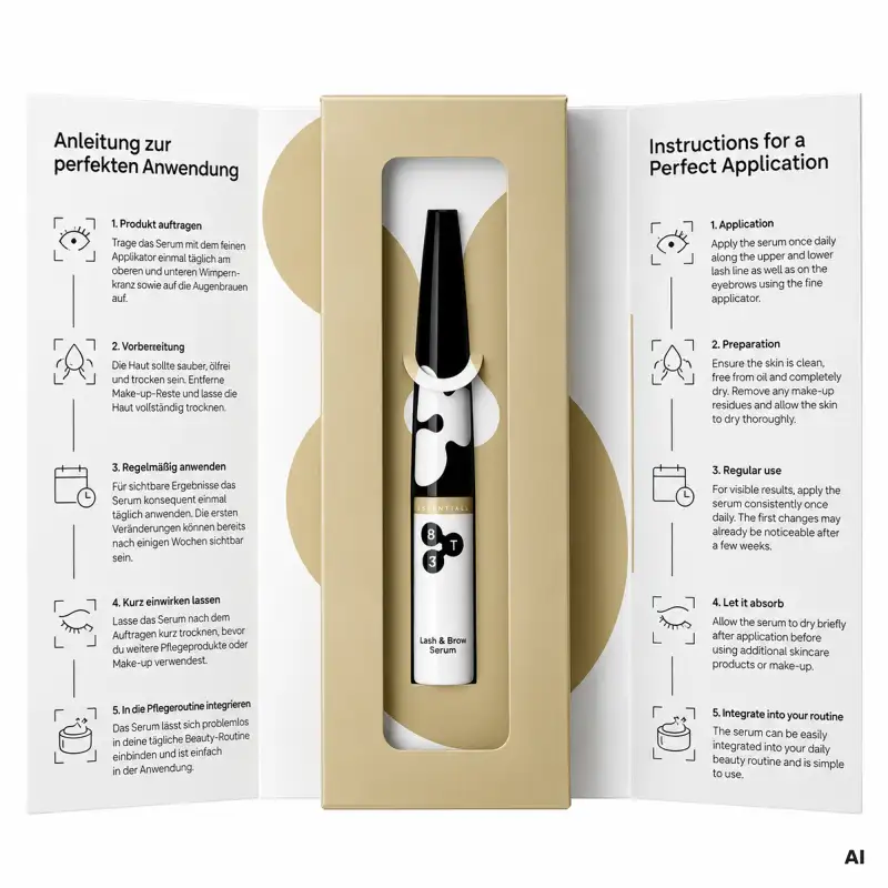 8T3 ESSENTIALS LASH & BROW SERUM | 8T3 ESSENTIALS LASH & BROW SERUM