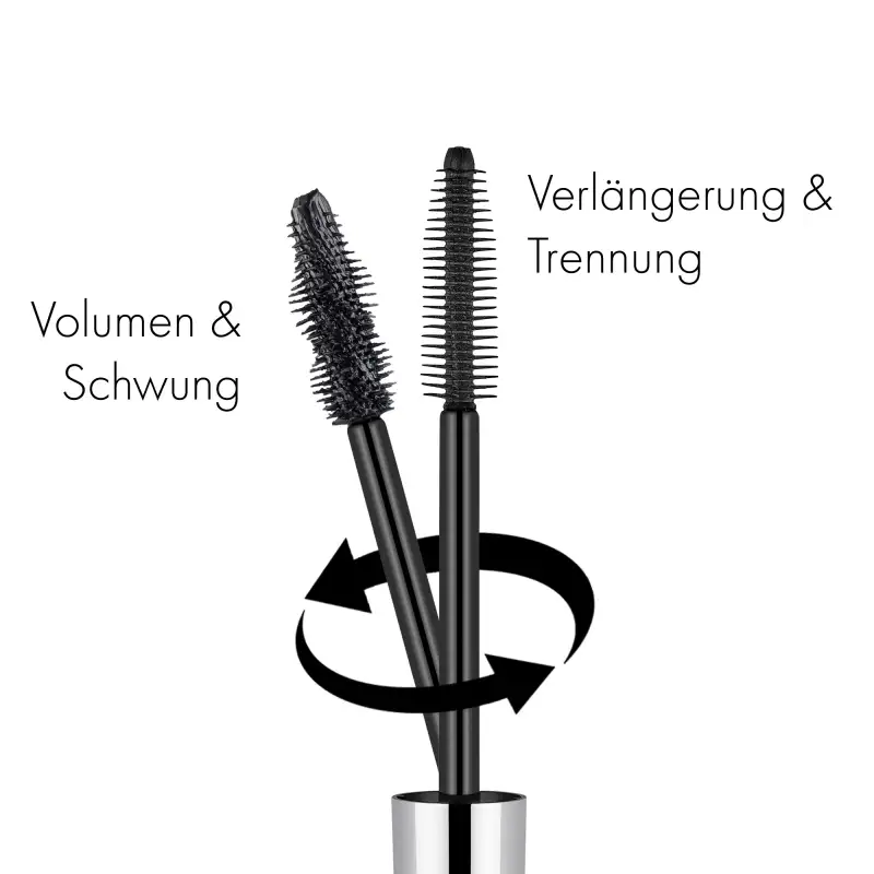 2IN1 VOLUME & LENGTH MASCARA | 01 - Pitchy Black